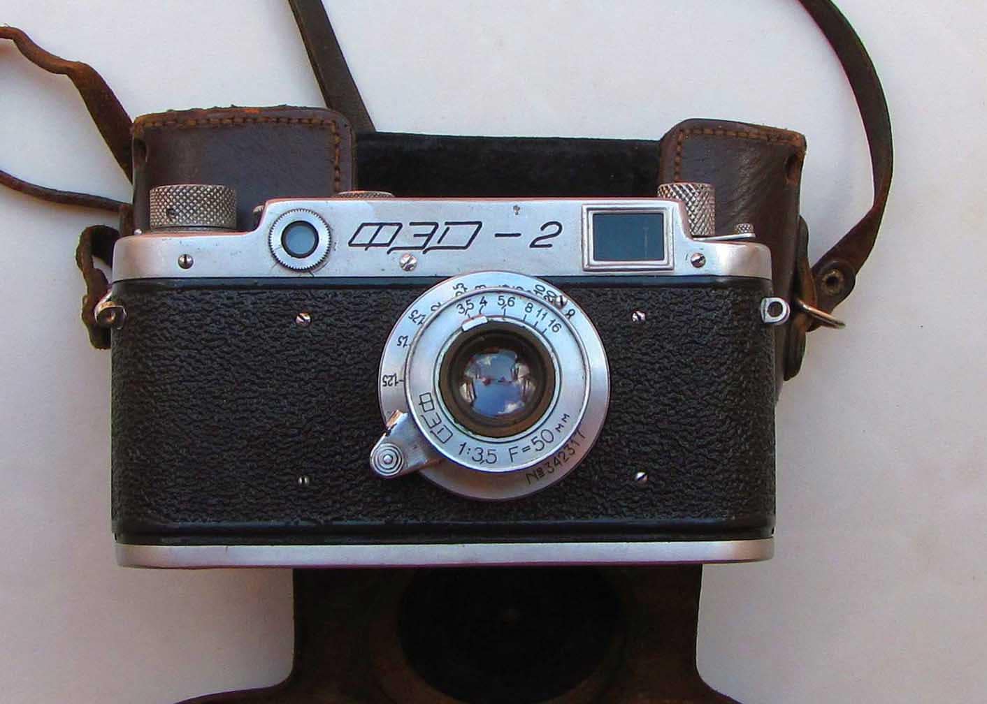 FED-5B USSR Union soviétique Russe 35mm RF Leica Copy Film Camera