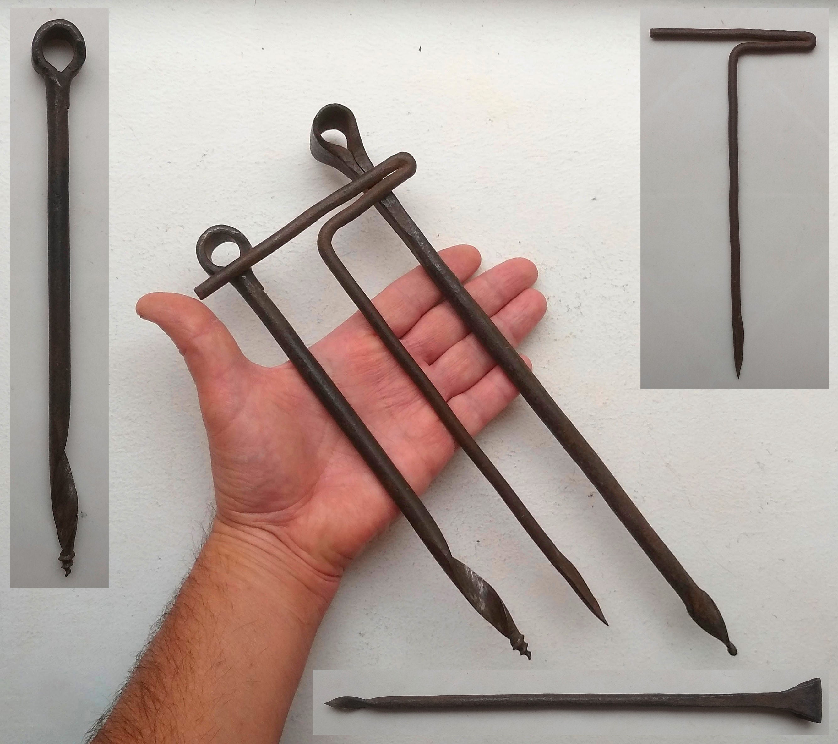 Soviet Russian Vintage 40s Hand Drills, Primitive Rust Tools, Lot of 3 ...