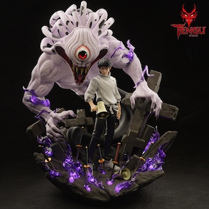 Yuta Okkotsu & Rika Figure – Jujutsu Kaisen 1/6 Scale Resin Statue | 3 Yuta Versions 2 Rika Forms | Hand-Painted Collector&#39;s Edition