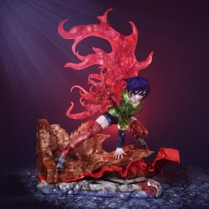 Touka Tokyo Ghoul Figure | 1/6 Scale Resin Statue | Hand Painted Anime Garage Kit Collectible