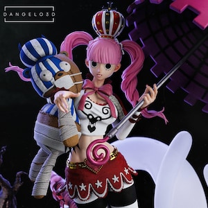 Perona 1/6 Scale Resin Statue – Hand Painted | One Piece Ghost Princess | Gothic Lolita Style | Premium Anime Figure