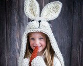 Woodland Bunny Blanket Crochet Pattern - Hooded Woodland Rabbit Blanket Crochet PATTERN MJ 39 s Off The Hook Design