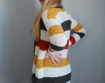 CROCHET PATTERN Everyday Striped 