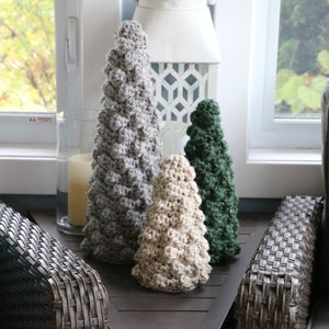 CROCHET PATTERN / Bobble Christmas Tree Sweaters image 5