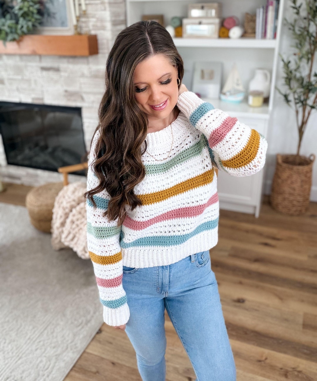 CROCHET PATTERN & VIDEO/ Mj's Signature Sweater Crochet Pattern