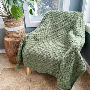 CROCHET PATTERN / Modern C2C Crochet Blanket image 7