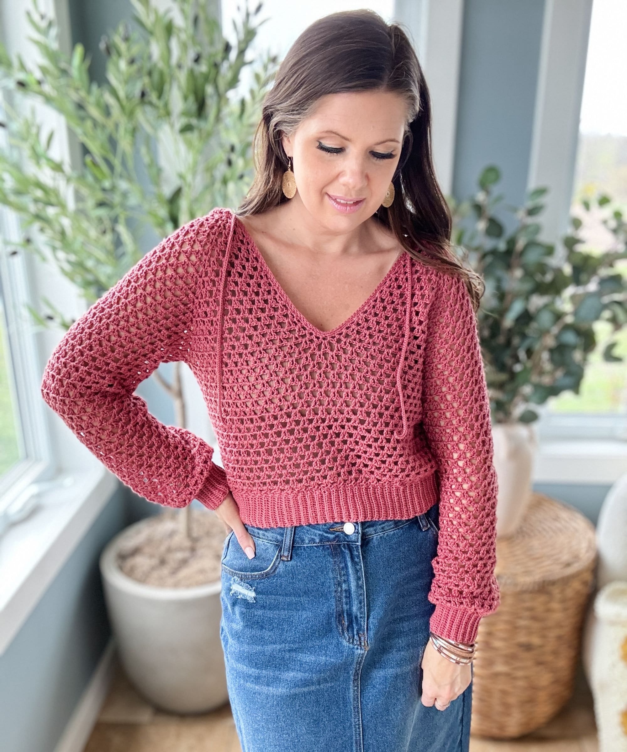 Solitaire crochet top sale