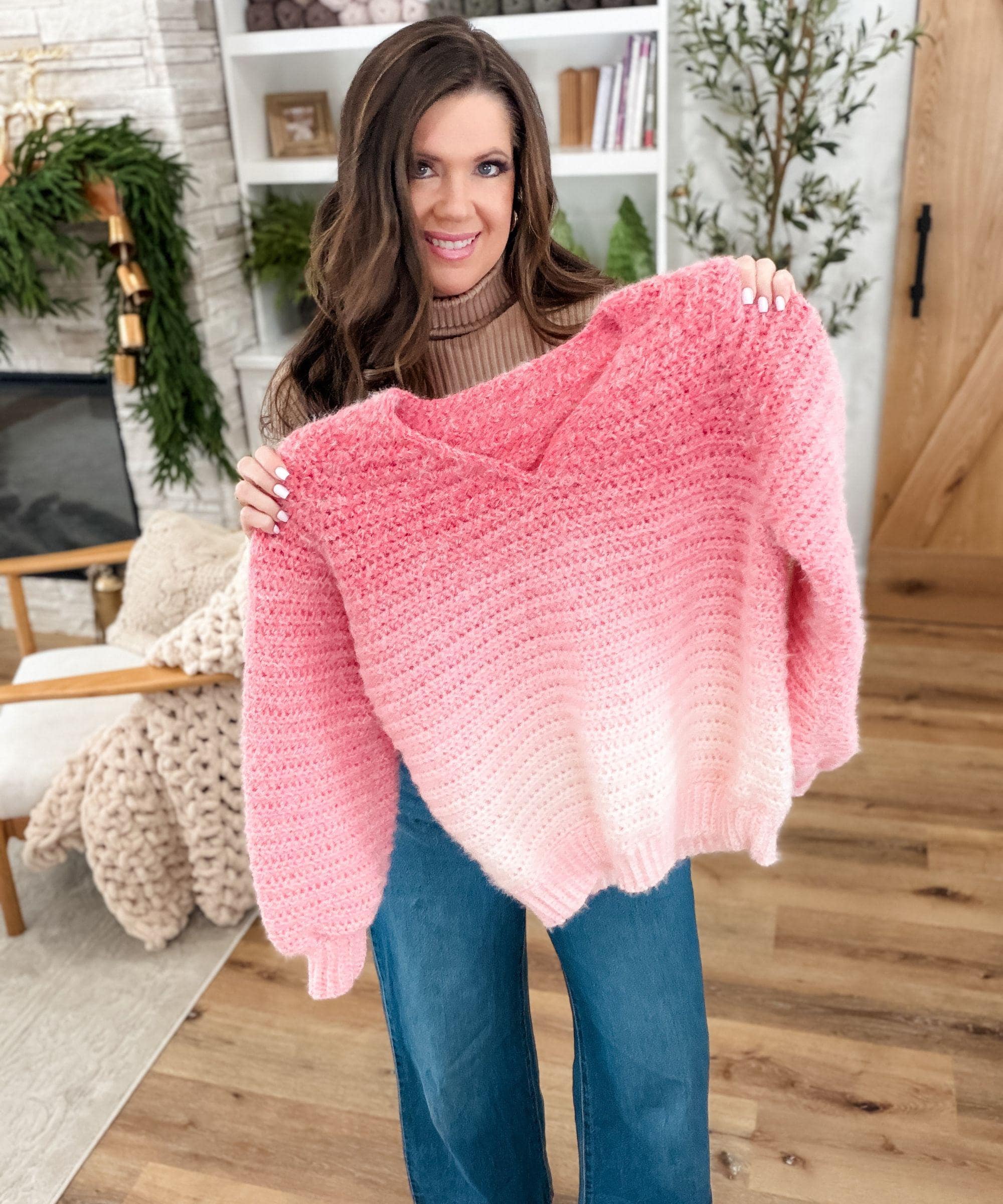 CROCHET PATTERN & VIDEO/ Halo Hugs V-neck Sweater Crochet Pattern