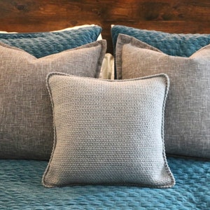 CROCHET PATTERN Rustic Farmhouse Pillow