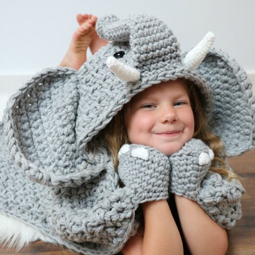 Dinosaur Blanket Crochet Pattern Dino Hooded Blanket Crochet Etsy Canada