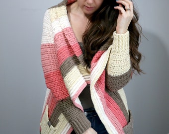 CROCHET PATTERN Piece Of Cake Cardi