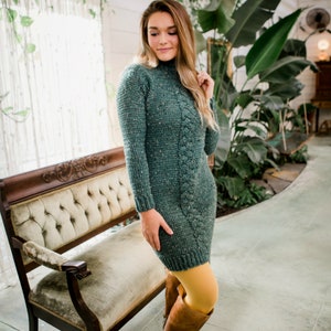 CROCHET PATTERN / Coconut Macaroon Sweater Dress image 5