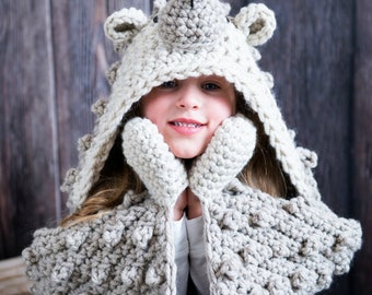 CROCHET PATTERN Hooded Woodland Hedgehog Blanket