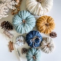 CROCHET PATTERN Bulky & Quick Rustic Farmhouse Pumpkin Pattern product logo