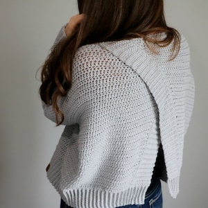 CROCHET PATTERN Pullover Top Crochet Pattern for Pullover Sweater Spring Fever Pullover Crochet Pattern by Sentry Box Designs image 3