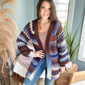 CROCHET PATTERN EBOOK / Granny Pop Garment Collection Ebook 6 crochet sweater patterns image 7