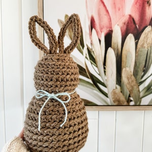 CROCHET PATTERN/ Rustic Farmhouse Bunny, Bunny Crochet Pattern, Easter Crochet Pattern Bild 6