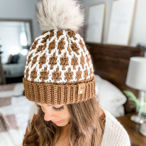 How to Attach a Pom-Pom to Your Crochet Hat - WeCrochet Staff Blog
