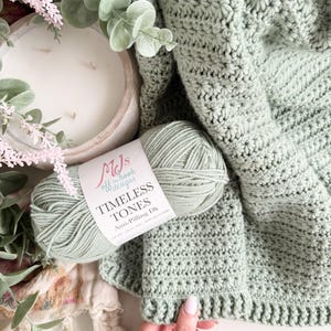 CROCHET PATTERN & VIDEO/ Timeless Star Stitch Blanket, Crochet Blanket Pattern, Textured Blanket, 3 sizes, Pdf pattern, Home Decor imagen 3
