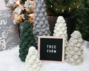 CROCHET PATTERN & VIDEO/Bobble Christmas Tree Sweater, Holiday Christmas Decor, Perfect for Gifting, Easy Crochet Pdf Pattern, Quick Crochet