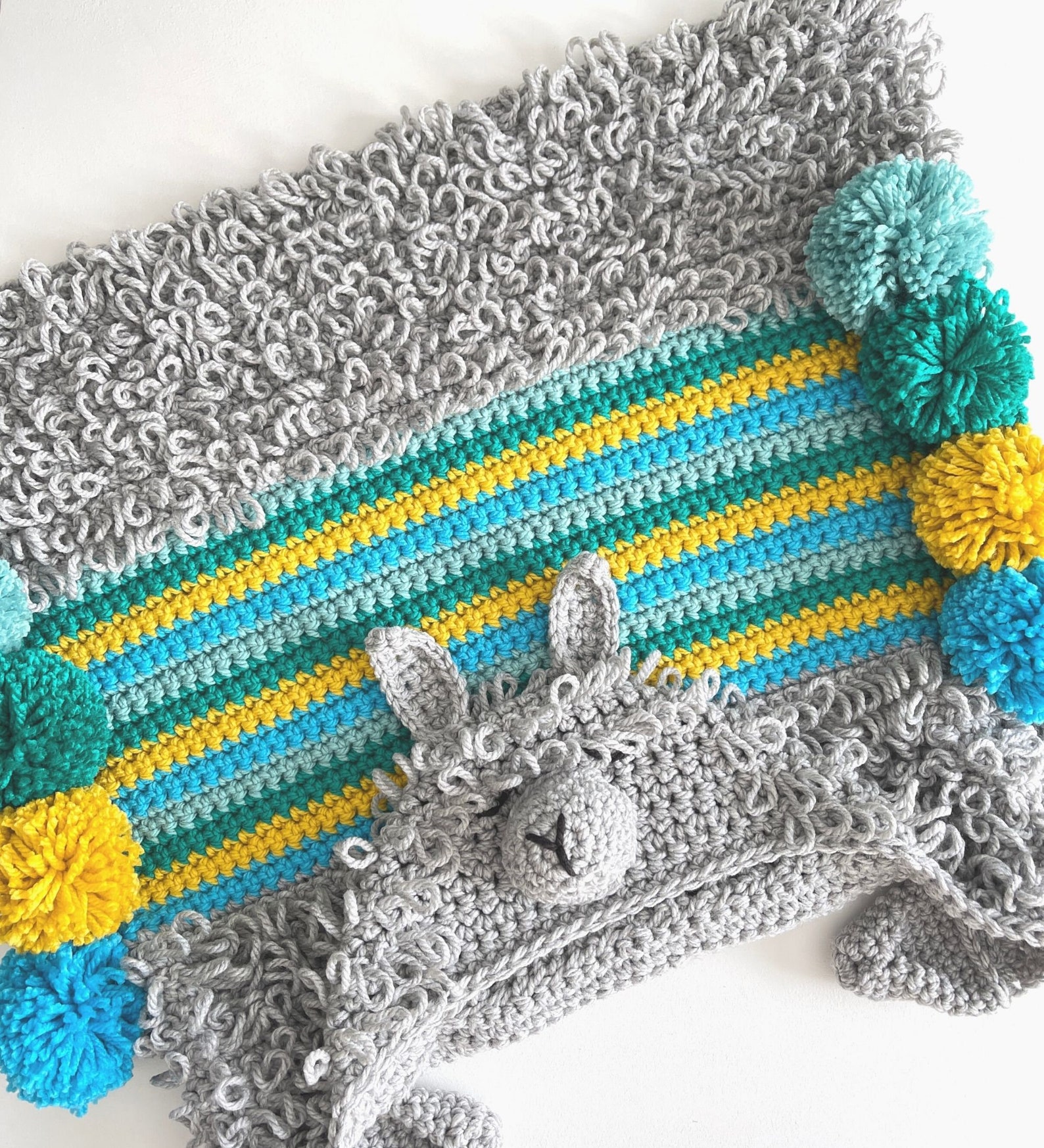 CROCHET PATTERN Alpaca My Llama Blanket Etsy