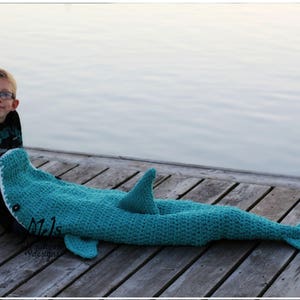 CROCHET PATTERN Dolphin Blanket Crochet Pattern for Dolphin Blanket Soft & Cozy Dolphin Blanket Crochet Pattern image 9