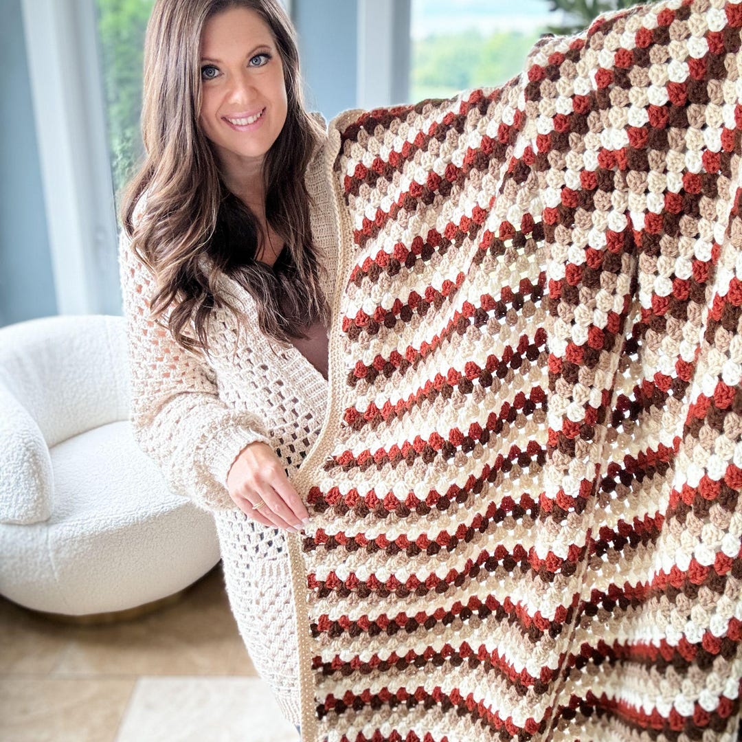 CROCHET PATTERN Download Fall for Granny Blanket