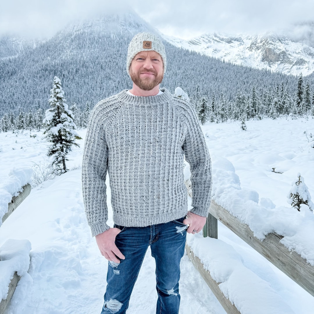 CROCHET PATTERN & VIDEO/ Winter Wonder Cable Pullover, Crochet