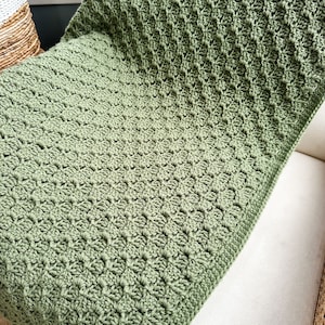 CROCHET PATTERN / Modern C2C Crochet Blanket image 10