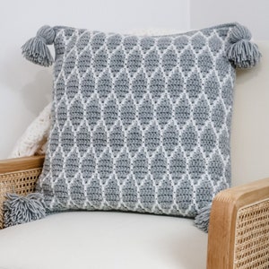 CROCHET PATTERN / Surfside Mosaic Pillow image 10