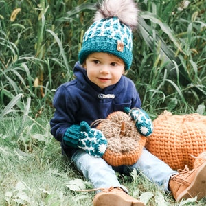 CROCHET PATTERN / Modish Mosaic Mittens image 4