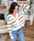 CROCHET PATTERN & VIDEO/ Mj's Signature Cardigan Crochet Pattern, Striped Cardigan, Crochet Sweater Pattern, Sizes Xs-5X, Pdf