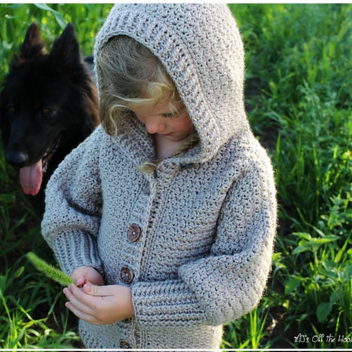 CROCHET PATTERN Hoodie Hoodie Crochet 