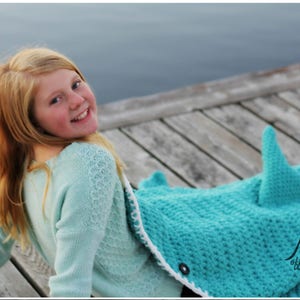 CROCHET PATTERN Dolphin Blanket Crochet Pattern for Dolphin Blanket Soft & Cozy Dolphin Blanket Crochet Pattern image 10