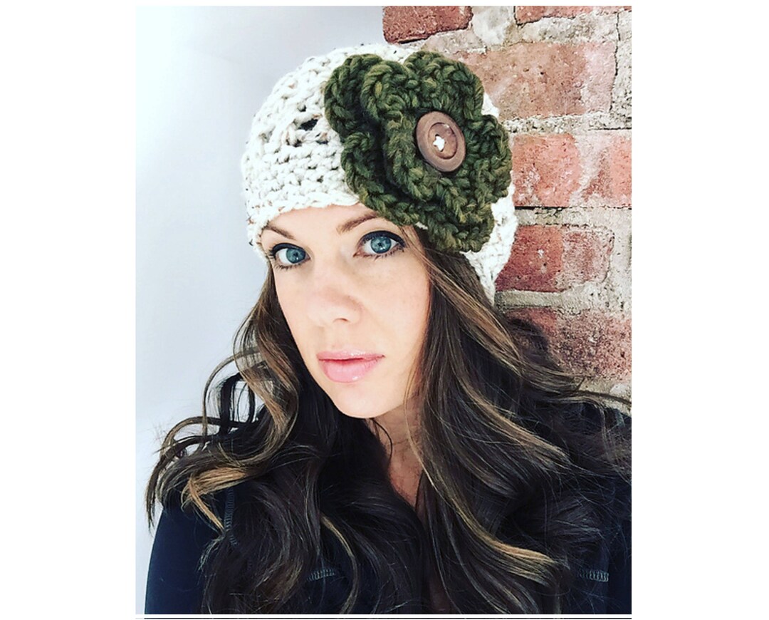 CROCHET PATTERN Newsboy Beanie Newsboy Hat Bulky Quick Newsboy