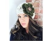 CROCHET PATTERN Newsboy Beanie - Newsboy Hat - Bulky & Quick Newsboy Beanie Crochet Pattern by MJ's Off The Hook Designs
