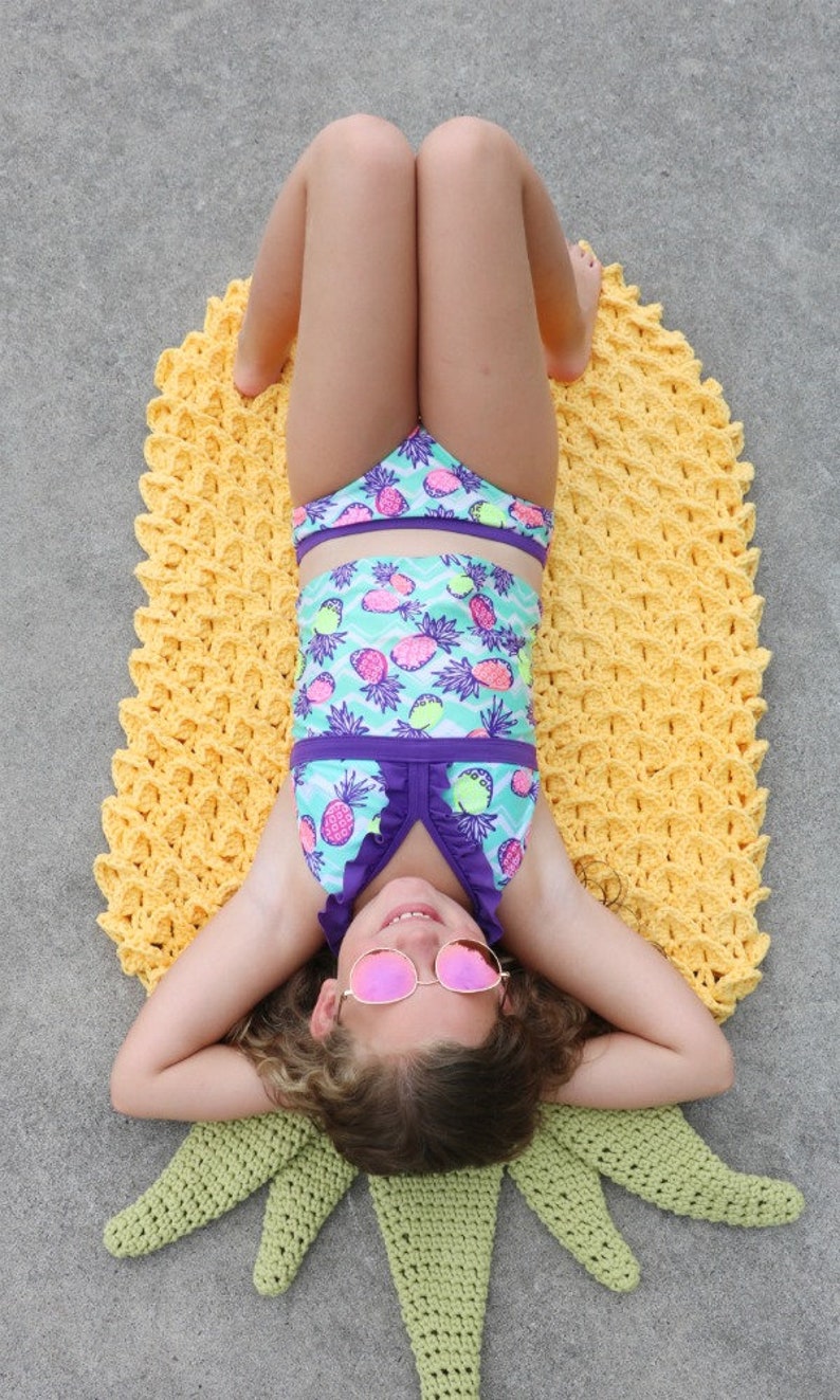 CROCHET PATTERN Pineapple Blanket Cocoon / crochet pineapple / pineapple rug / pineapple cocoon / pineapple blanket / pineapple sleeping bag image 10