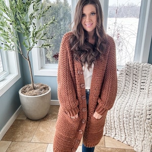 CROCHET PATTERN / Crop or Not Cardigan