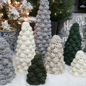 CROCHET PATTERN / Bobble Christmas Tree Sweaters image 7