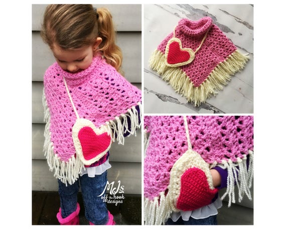 crochet heart purse pattern