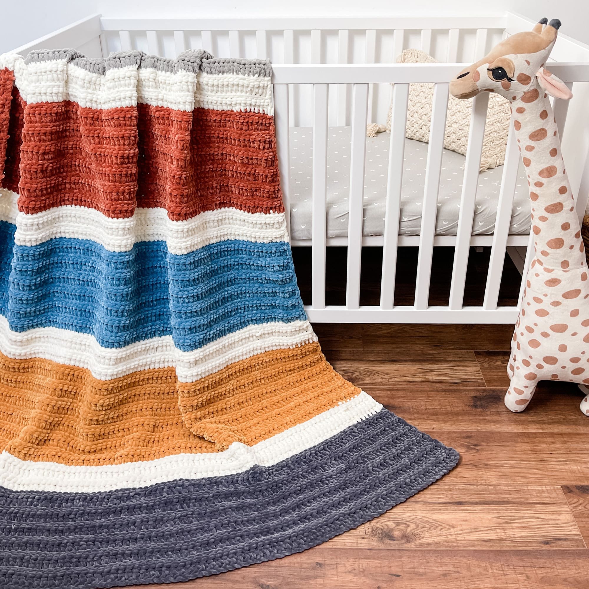 BLANKET CROCHET PATTERN / Sweet Snuggles Ribbed Blanket Etsy Canada