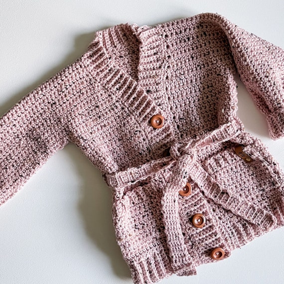 Crochet child shop cardigan pattern
