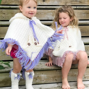 CROCHET PATTERN for Unicorn Poncho and Crochet Socks / Crochet Halloween Costume image 7