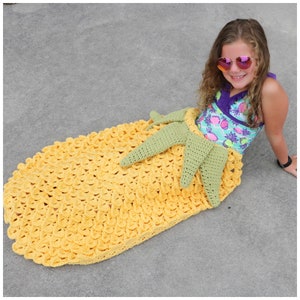 CROCHET PATTERN Pineapple Blanket Cocoon / crochet pineapple / pineapple rug / pineapple cocoon / pineapple blanket / pineapple sleeping bag image 6