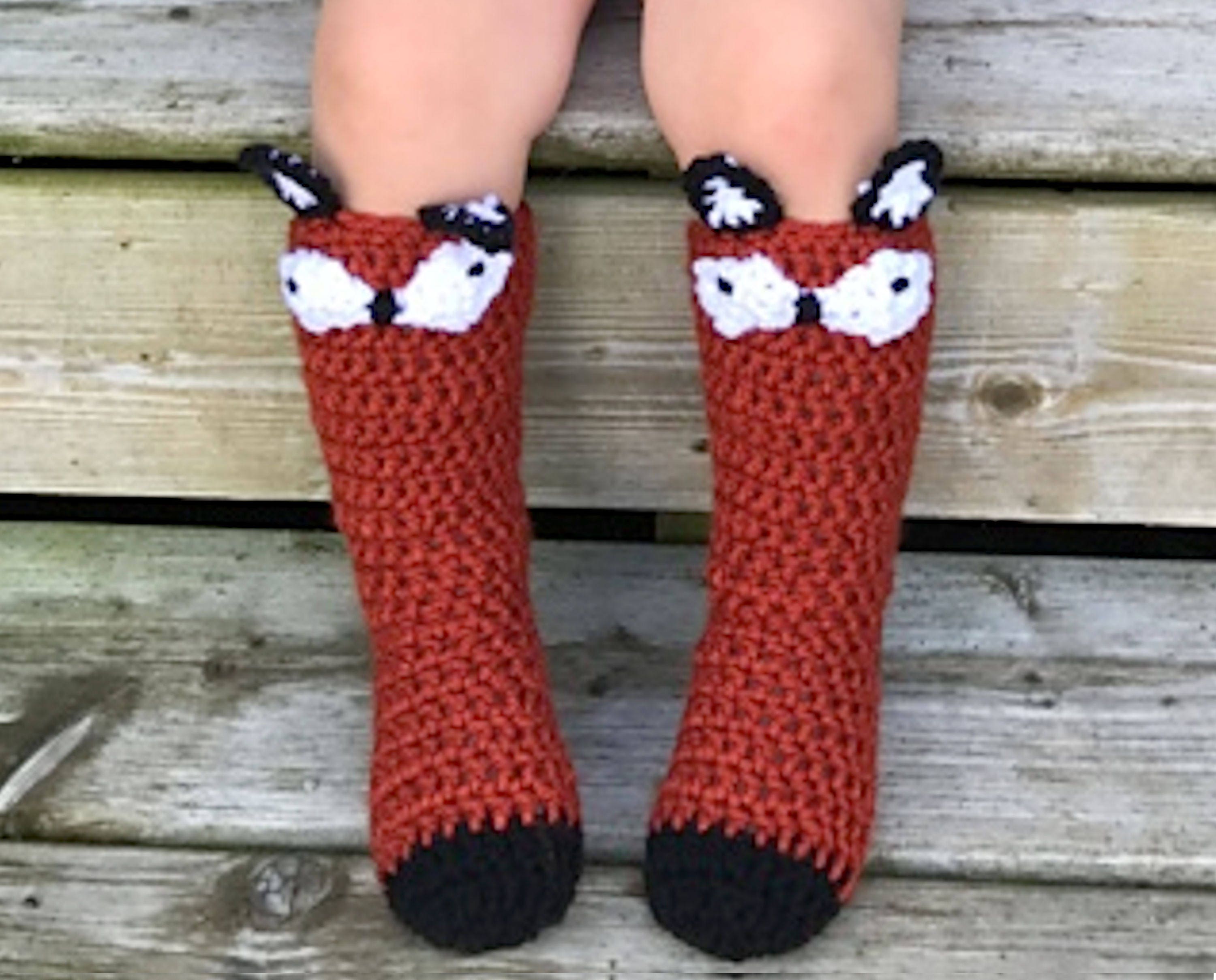 CROCHET PATTERN Animal Socks Collection Crochet Pattern for Etsy