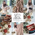 CROCHET PATTERN EBOOK/ Fall For Granny Pattern Collection, Granny Stitch Crochet Patterns, Crochet Patterns For Fall