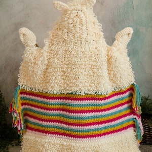 CROCHET PATTERN Alpaca my llama Blanket image 5