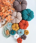 CROCHET PATTERN & VIDEO\/ The Easiest Crochet Pumpkin Pattern, Pumpkin Garland, Fall Decor,  Fall Wreath Pattern, 6 Sizes, Pdf, Gift Tags product logo