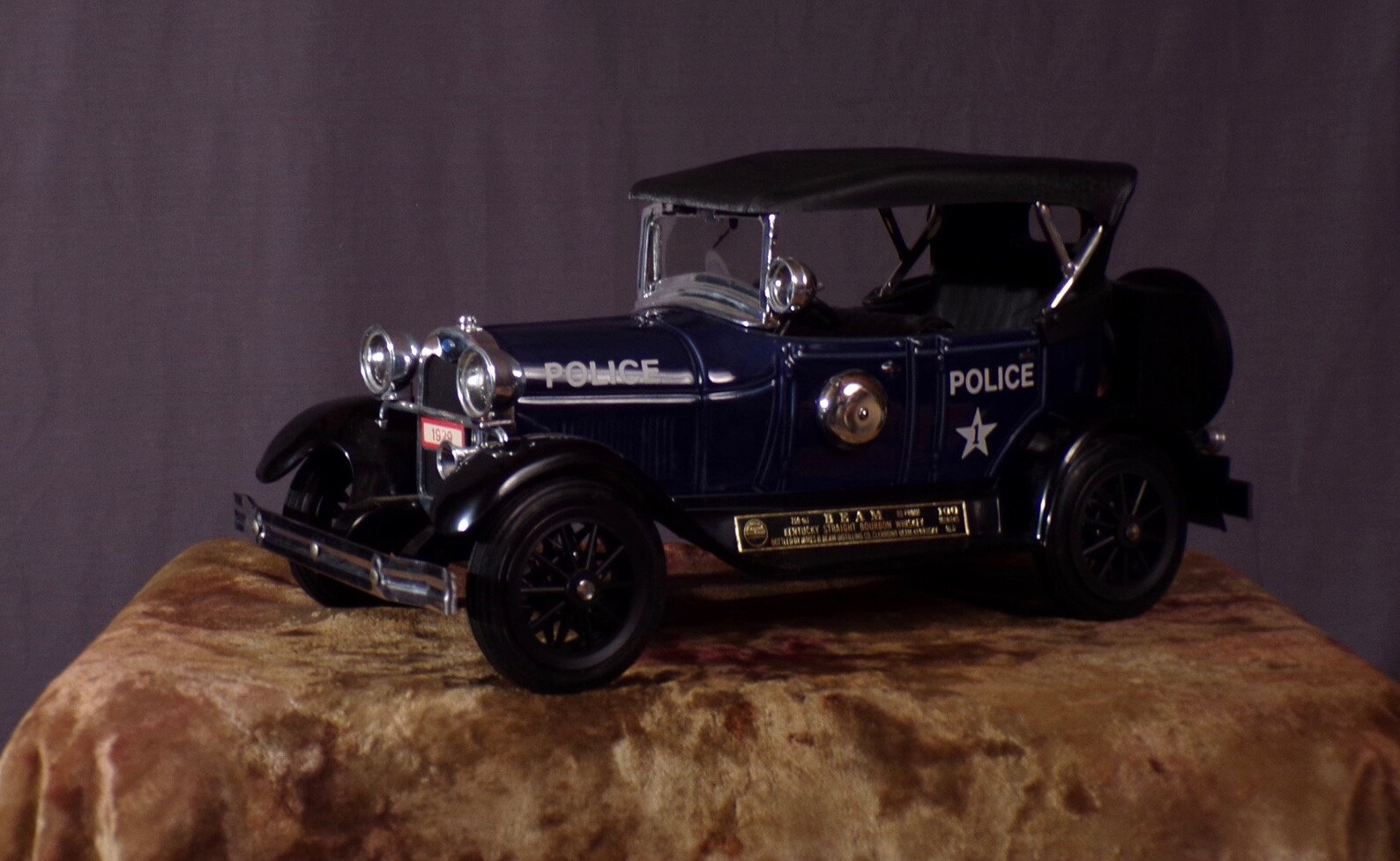 Vintage Decanter Jim Beam 1929 Model A Police Car Etsy