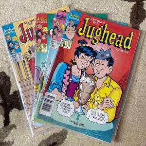 Vintage 90s Jughead Comic Lot 1990s Archie Comics Veronica Lodge Betty Cooper